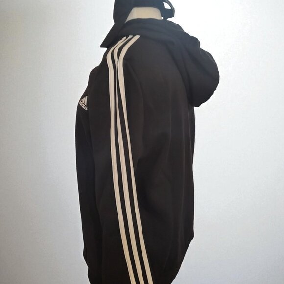 ADIDAS Set 2 piecesActive Jacket 3 Striped women Black XL/ADIDAS black hat women - Picture 2 of 5